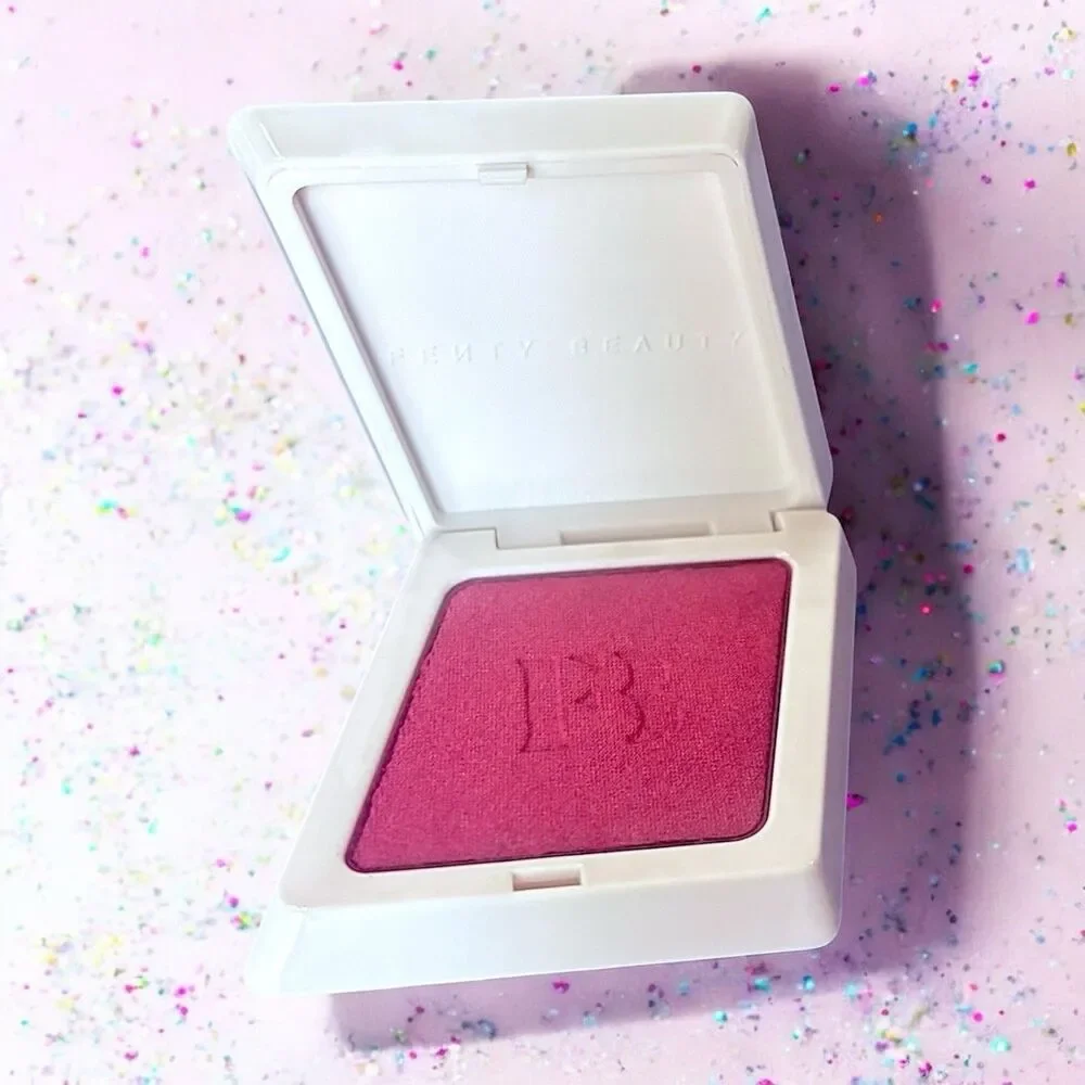 FENTY BEAUTY Fenty Cheeks Suede Powder Blush in Summertime Wine 0.14 fl oz NIB